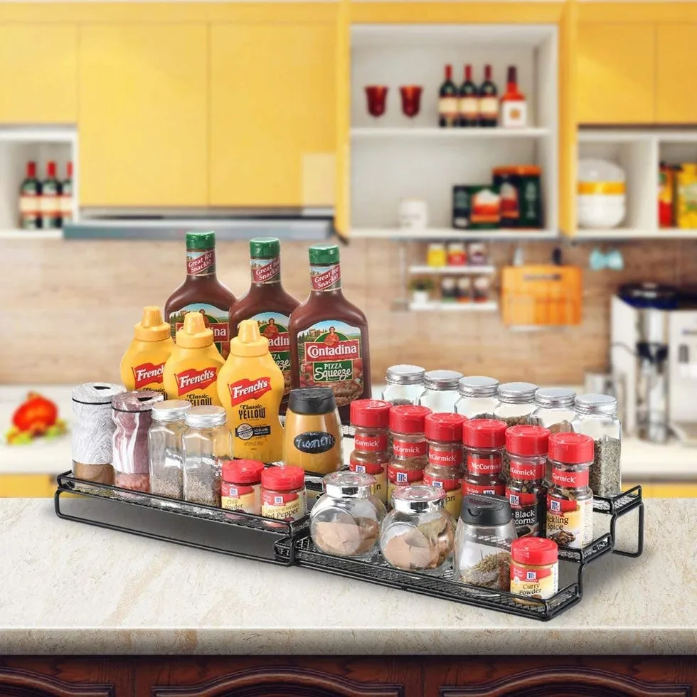 Bino stackable spice rack organizer image 3