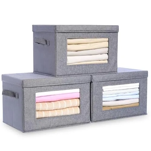 Citylife foldable closet organizer bin