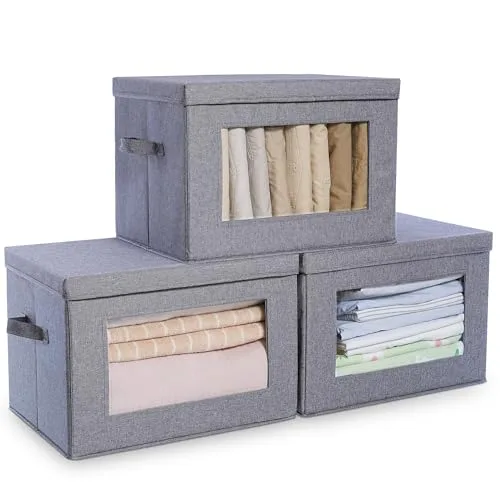 Citylife foldable closet organizer bin image 2