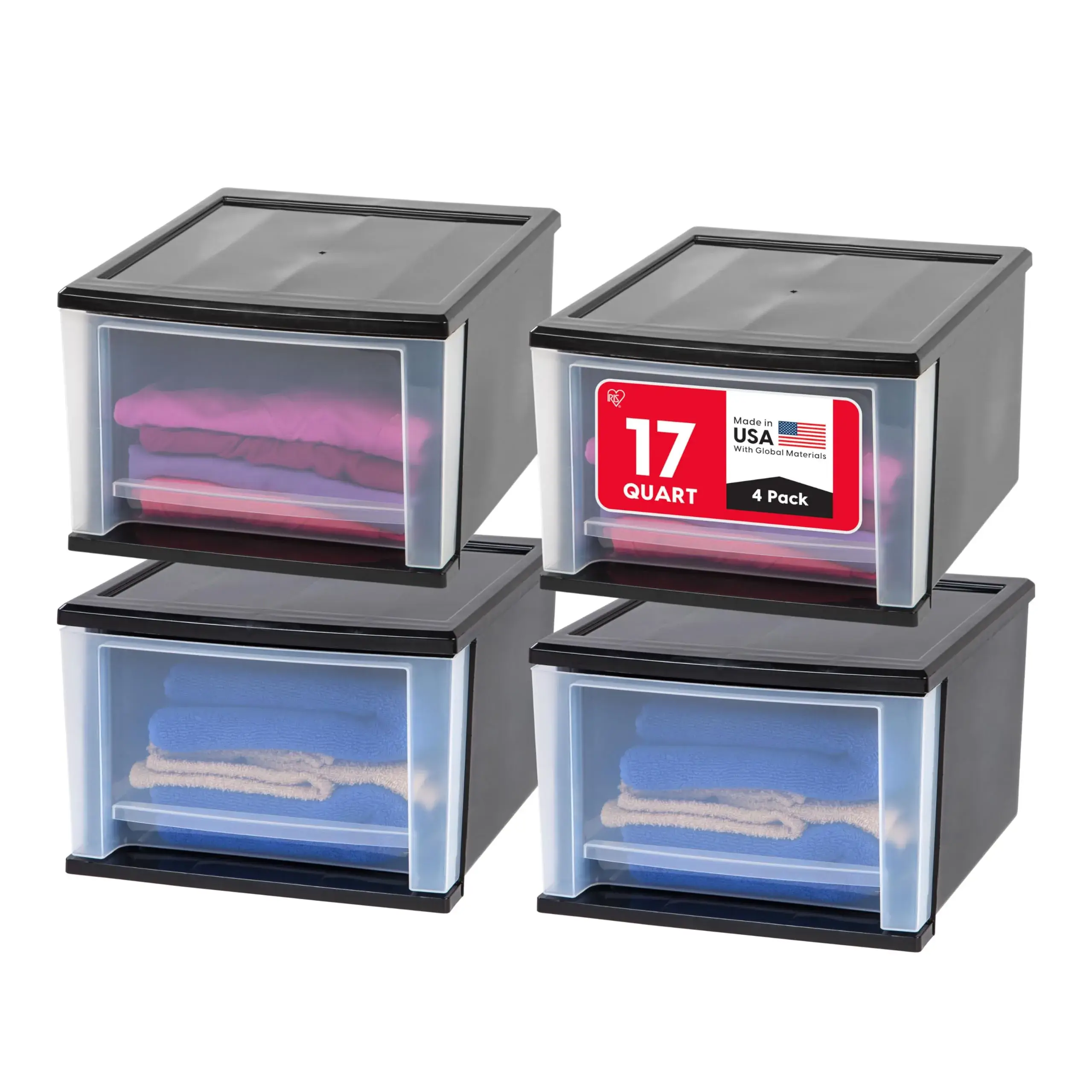 Iris USA stackable drawer cabinet image 3