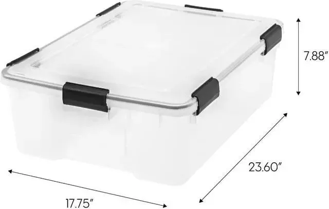 Iris USA weathertight storage box image 2