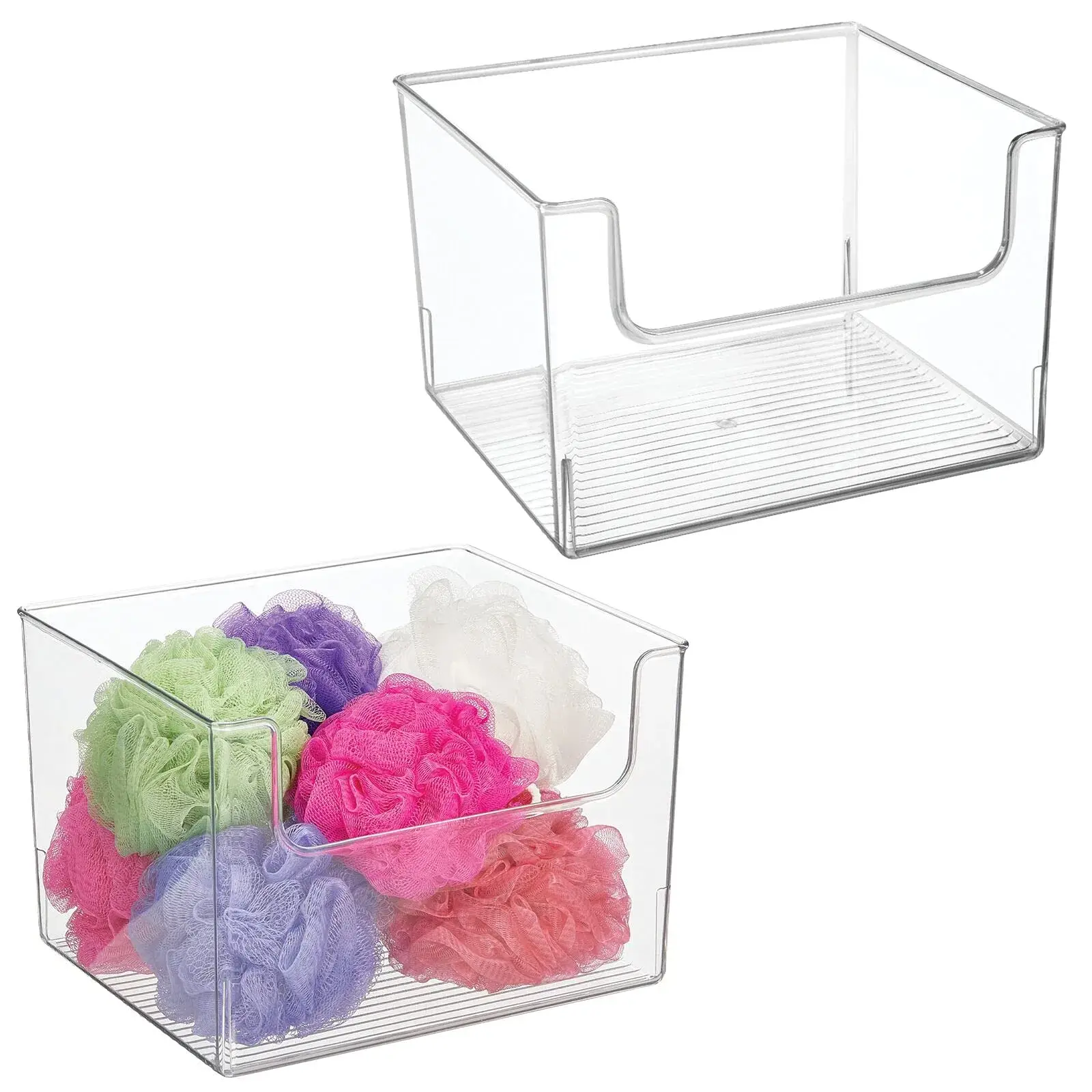 mDesign under-sink cabinet organizer