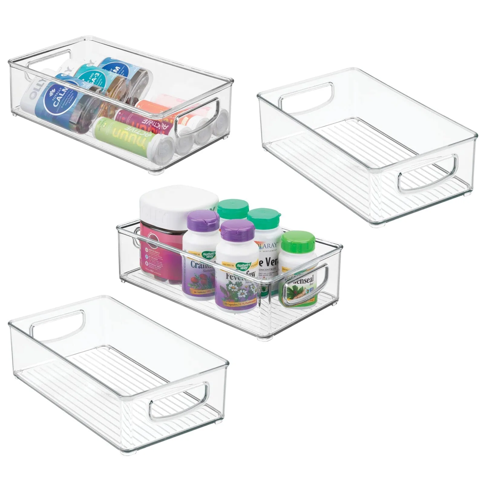 mDesign under-sink cabinet organizer image 2