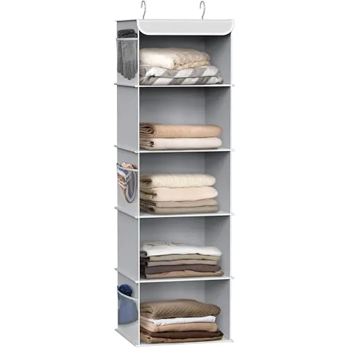 SimpleHouseware hanging closet organizer image 2