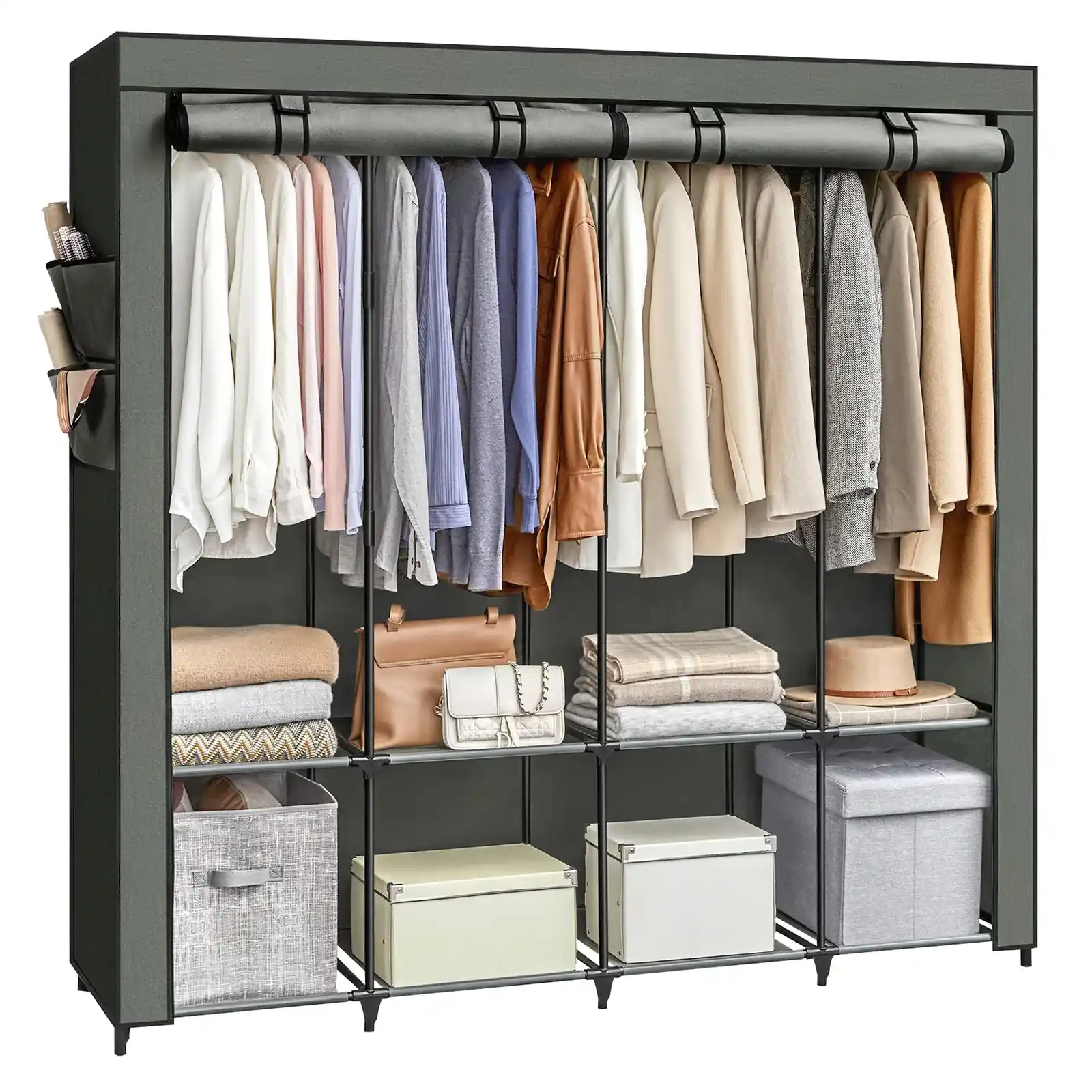 SONGMICS wardrobe hanging organizer image 3