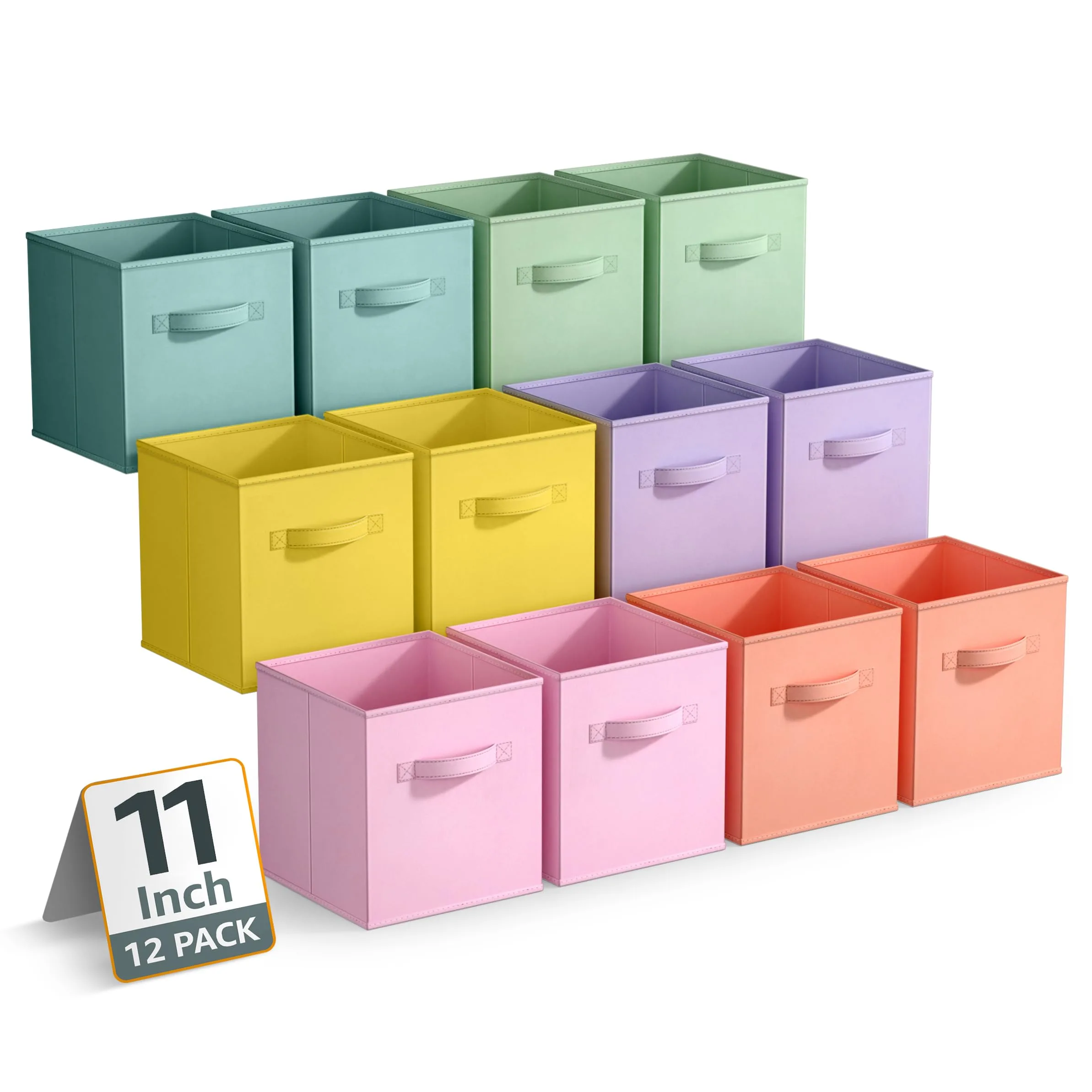 Sorbus foldable storage cube bin image 3