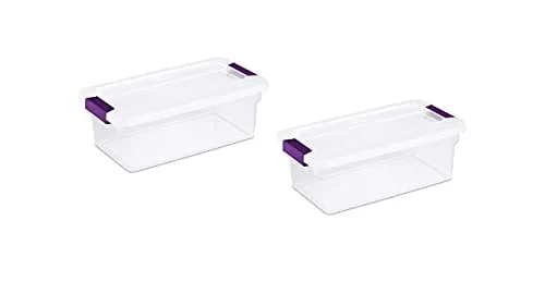 Sterilite clearview latch box