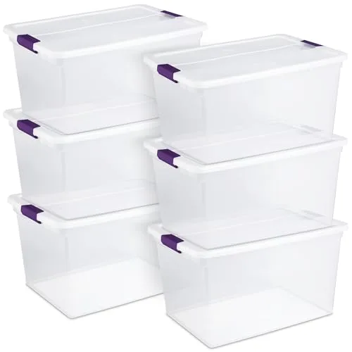 Sterilite clearview latch box image 3