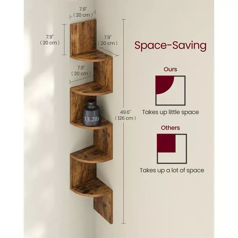 VASAGLE floating wall shelf image 3