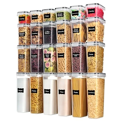 Vtopmart airtight pantry container set