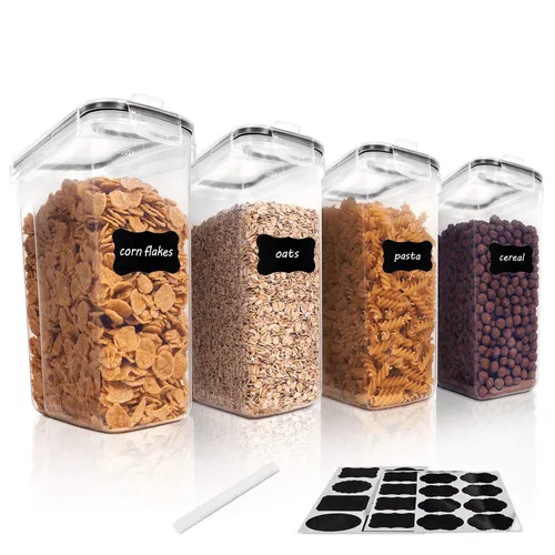 Vtopmart cereal storage container set