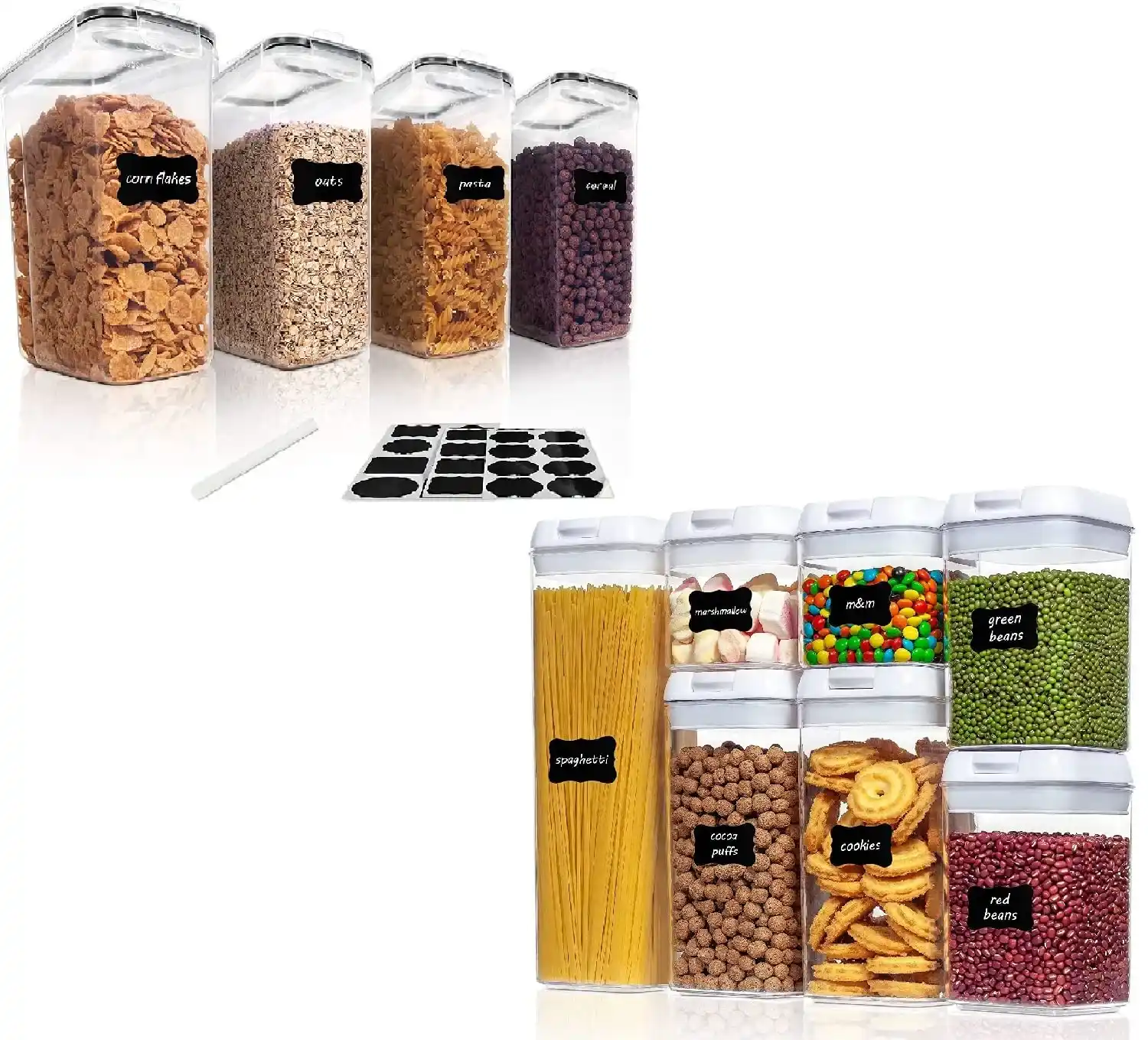 Vtopmart cereal storage container set image 2