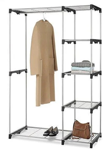 Whitmor double rod closet organizer