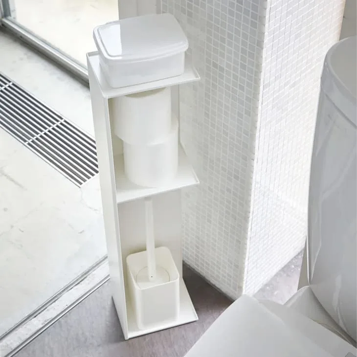 Yamazaki Tower freestanding toilet organizer image 3