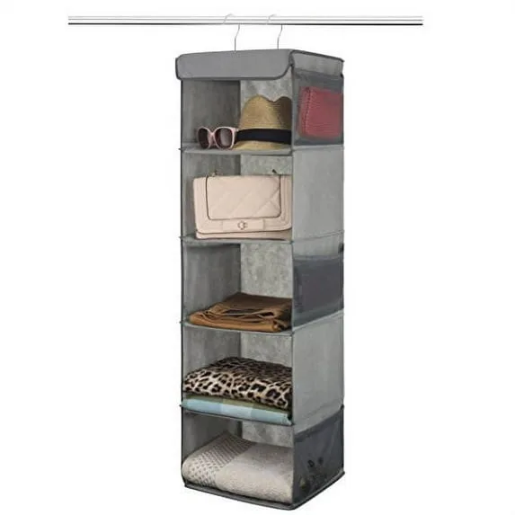 Zober hanging closet shelf organizer image 3
